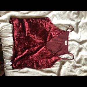 Red Velvet Tank Top